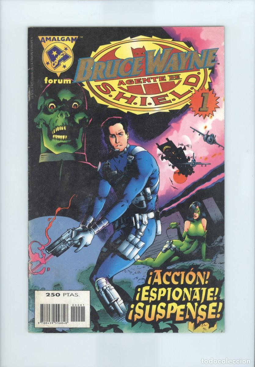 Tebeos: Planeta. Forum. Amalgam. Bruce Waine. Agente de Shield. 1 - Foto 1