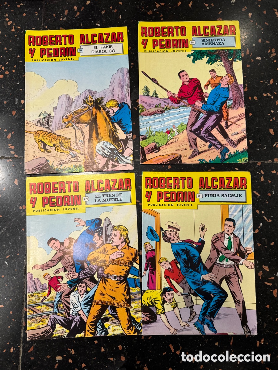 Tebeos: Lote 45 Comics Roberto Alcazar y Pedrin - Foto 9