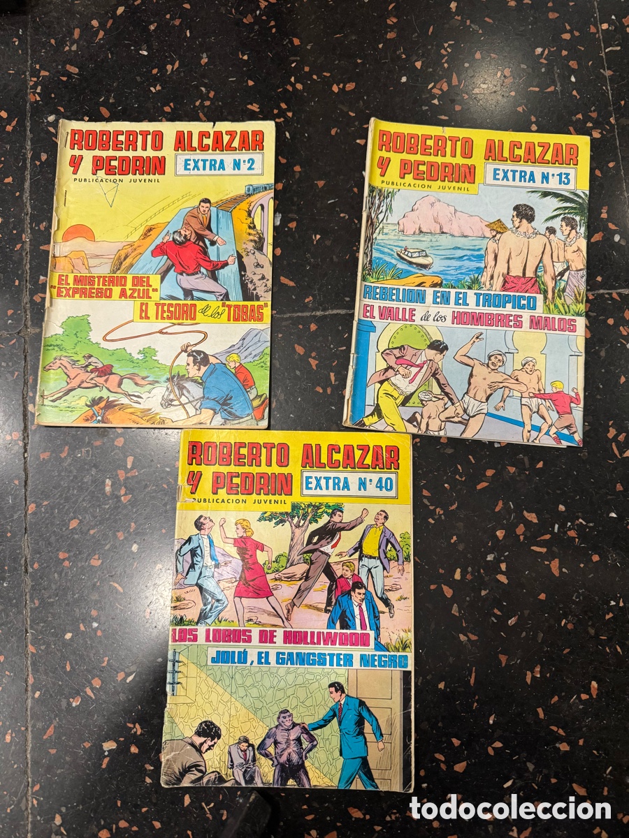 Tebeos: Lote 45 Comics Roberto Alcazar y Pedrin - Foto 12