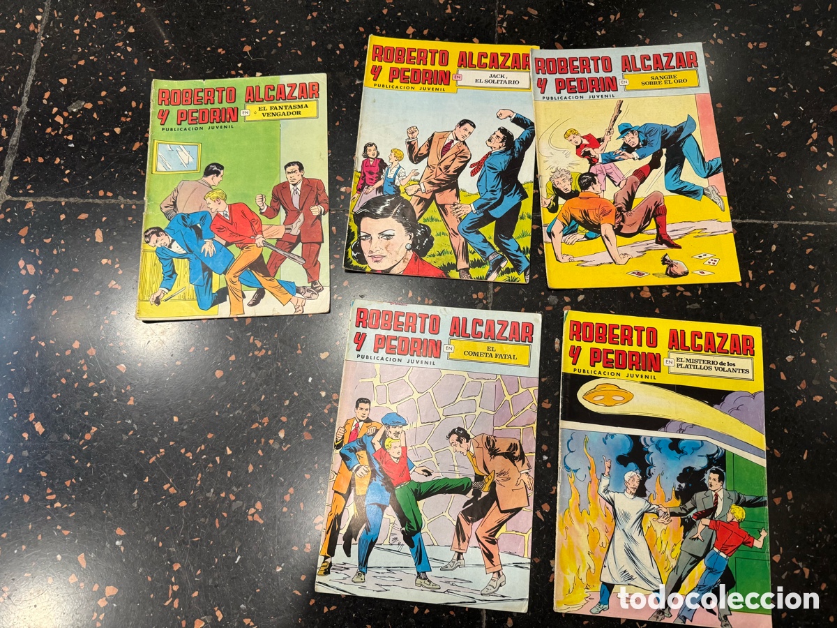 Tebeos: Lote 45 Comics Roberto Alcazar y Pedrin - Foto 1