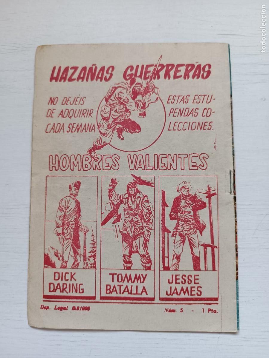 Tebeos: Hombres valientes. Jesse James. La emboscada. Ferma - Foto 2