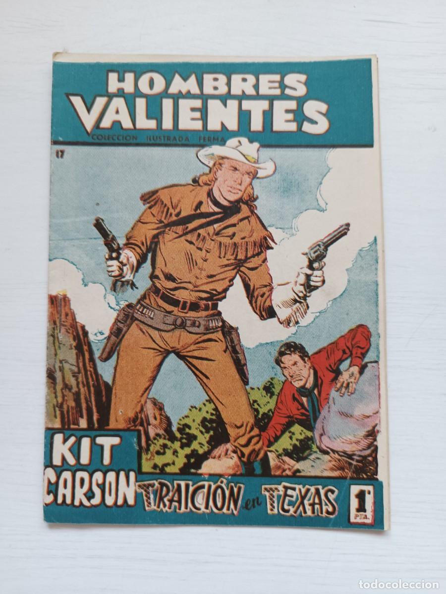 Tebeos: Hombres valientes. Kit Carson. Traici&oacute;n en Texas. Ferma - Foto 1