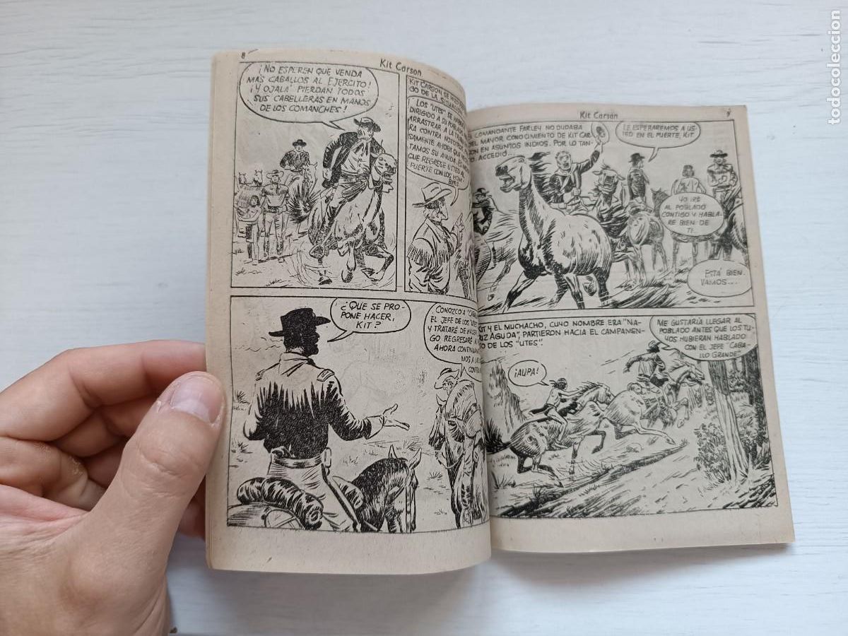 Tebeos: Hombres valientes. Kit Carson. Traici&oacute;n en Texas. Ferma - Foto 3