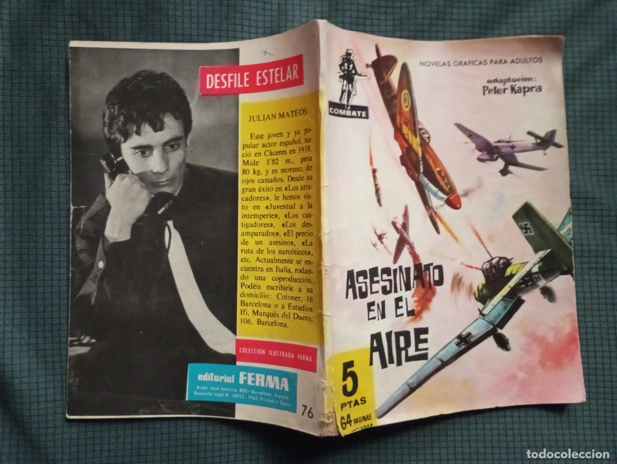 Tebeos: ASESINATO EN EL AIRE - COMBATE 76 - Foto 1
