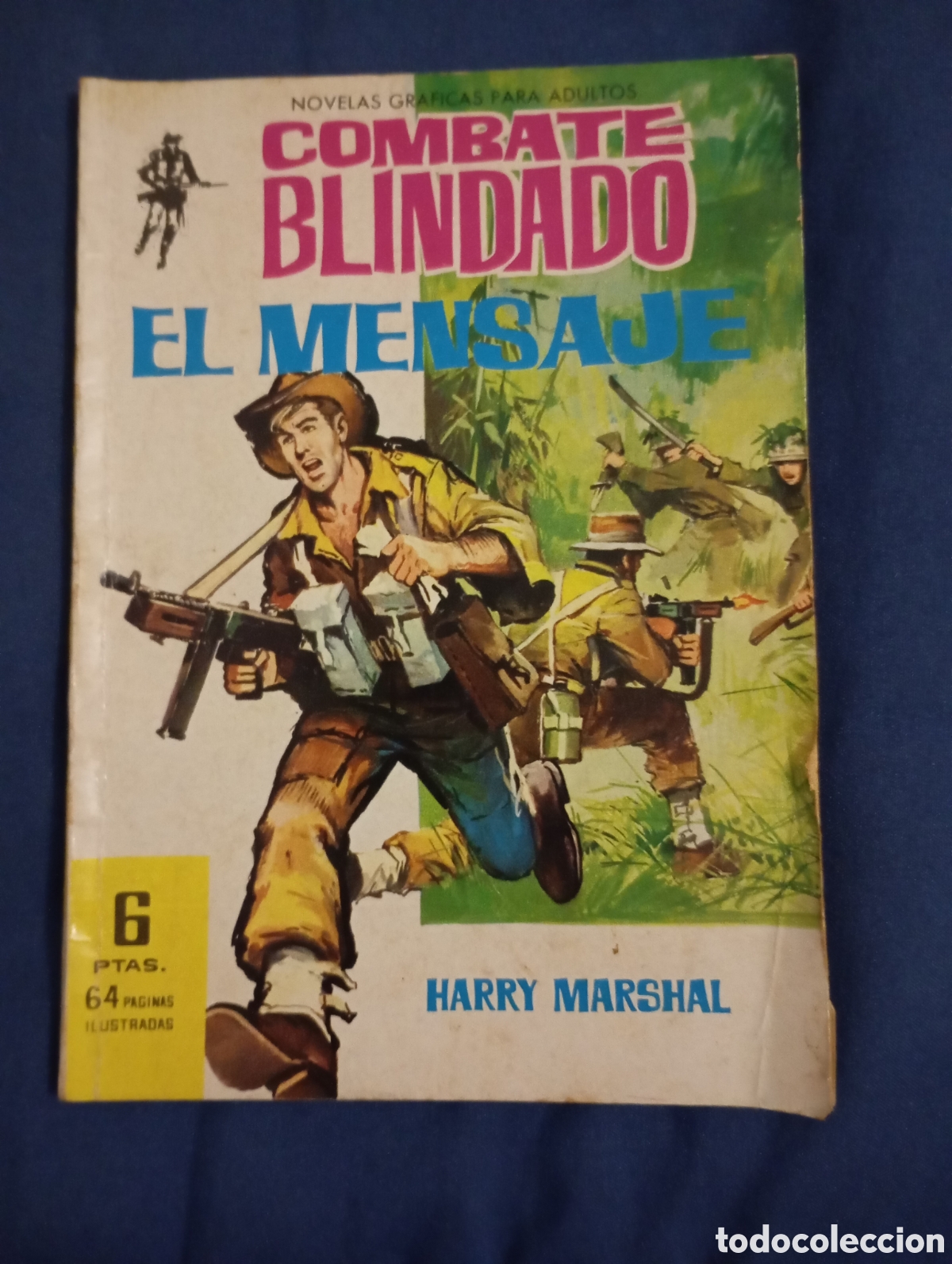 Tebeos: EL MENSAJE - HARRY MARSHALL - COMBATE BLINDADO 123 - FERMA - Foto 1