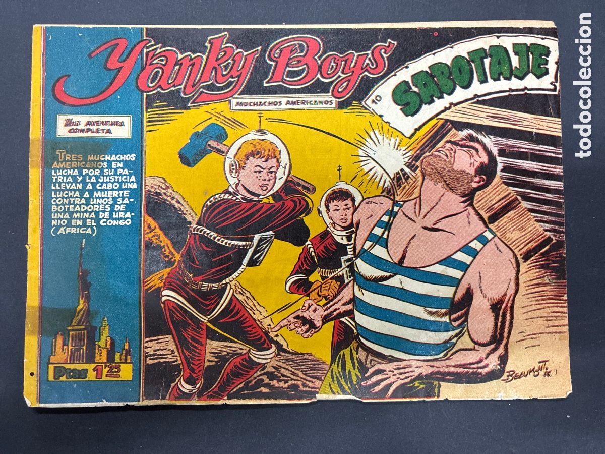 Tebeos: COMIC ORIGINAL YANKY BOYS N&ordm; 10 EDITORIAL FERMA - Foto 1
