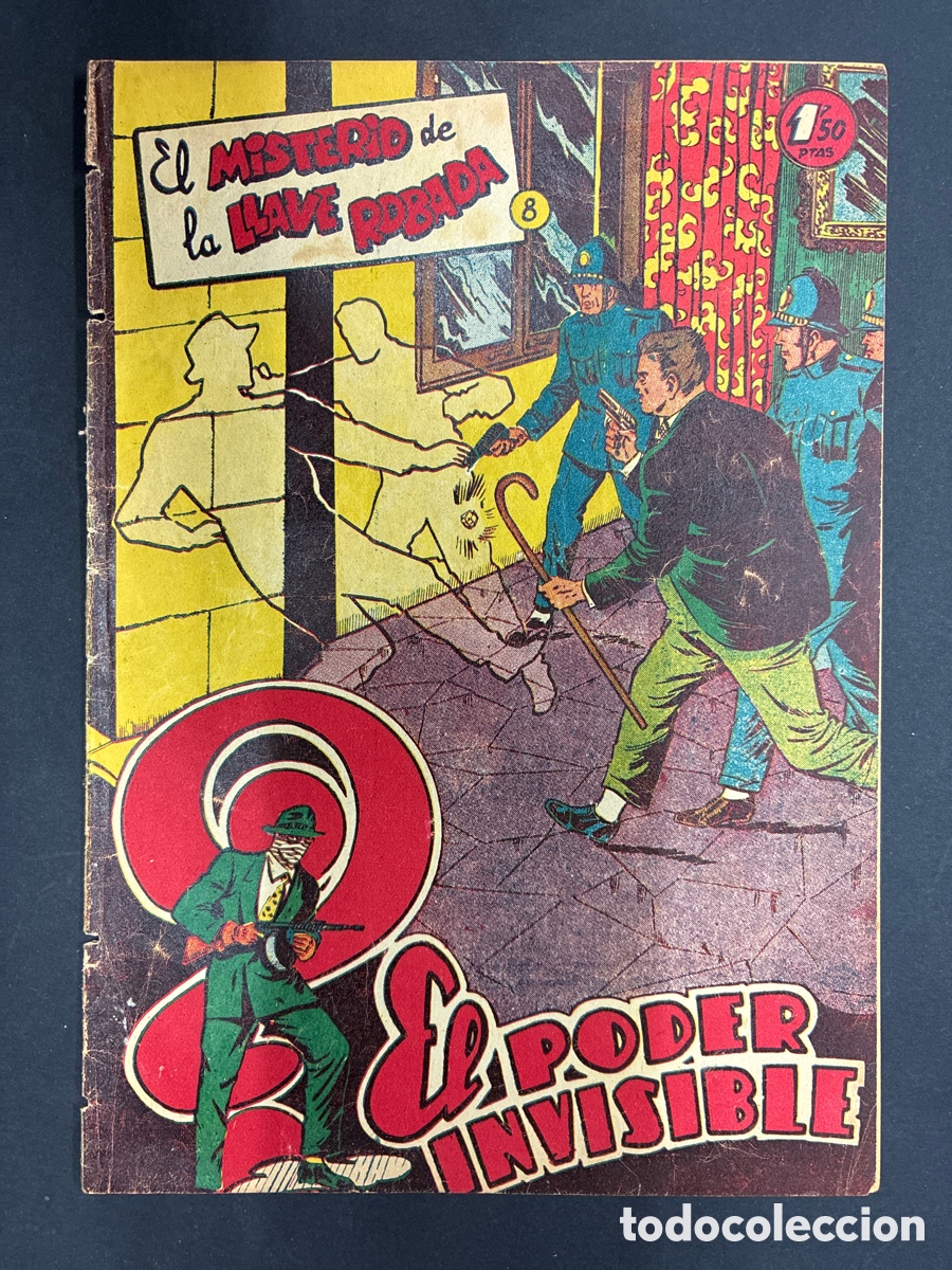 Tebeos: COMIC ORIGINAL EL PODER INVISIBLE N&ordm; 8 - Foto 1
