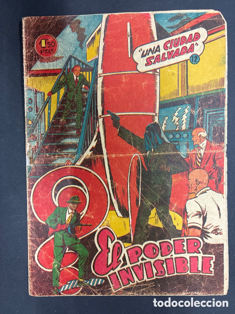 Tebeos: COMIC ORIGINAL EL PODER INVISIBLE N&ordm; 12 - Foto 1