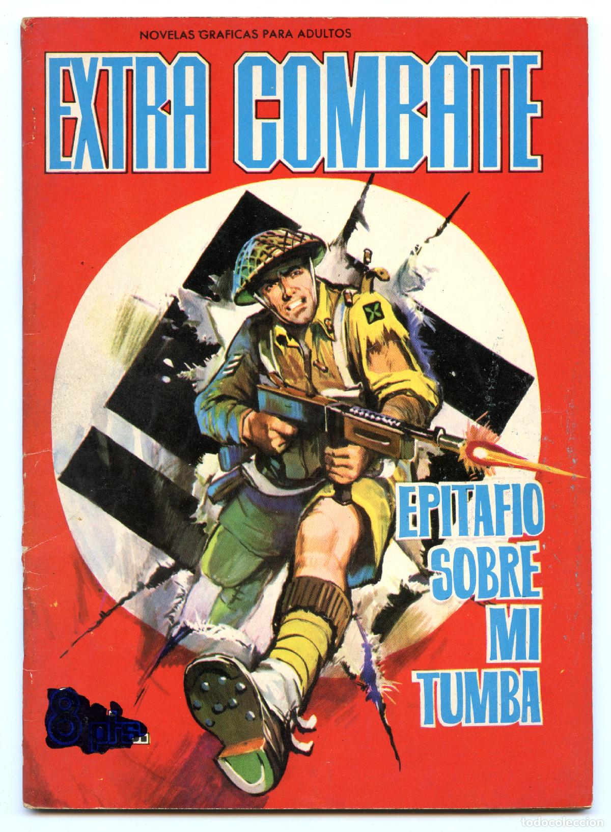 Tebeos: EXTRA COMBATE n.9 EPITAFIO SOBRE MI TUMBA (Ferma,1965) - Foto 1