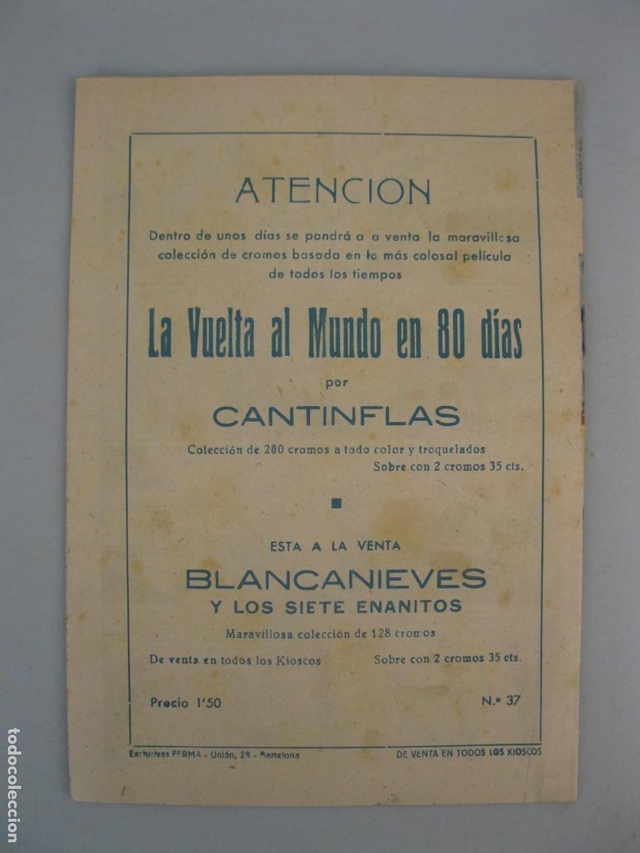 Tebeos: EL PODER INVISIBLE - N&ordm; 37 - EL FIN DEL PODER INVISIBLE - ORIGINAL - EXCLUSIVAS FERMA. - Foto 3