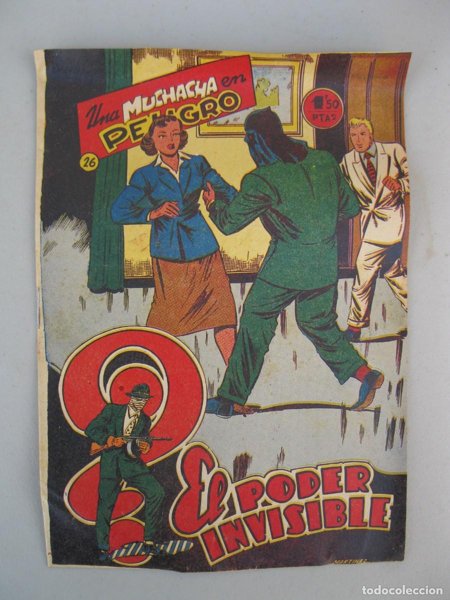 Tebeos: EL PODER INVISIBLE - N&ordm; 26 - UNA MUCHACHA EN PELIGRO - ORIGINAL - EXCLUSIVAS FERMA. - Foto 1
