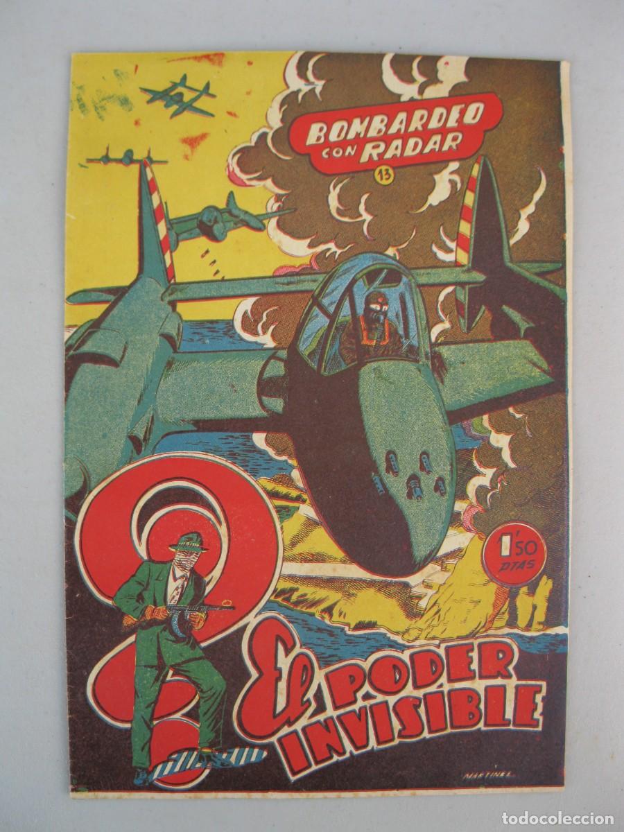 Tebeos: EL PODER INVISIBLE - N&ordm; 13 - BOMBARDEO CON RADAR - ORIGINAL - EXCLUSIVAS FERMA. - Foto 1