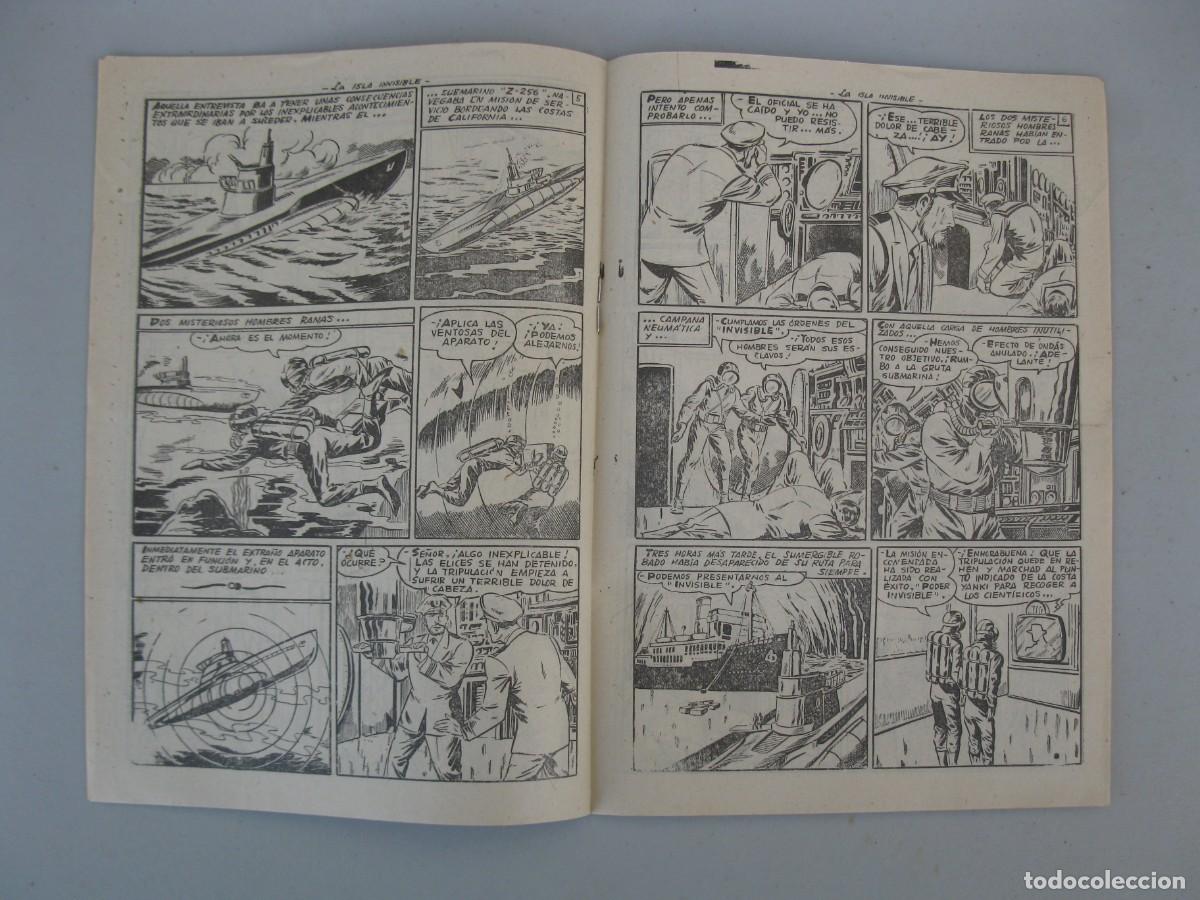 Tebeos: EL PODER INVISIBLE - N&ordm; 10 - LA ISLA INVISIBLE - ORIGINAL - EXCLUSIVAS FERMA. - Foto 2