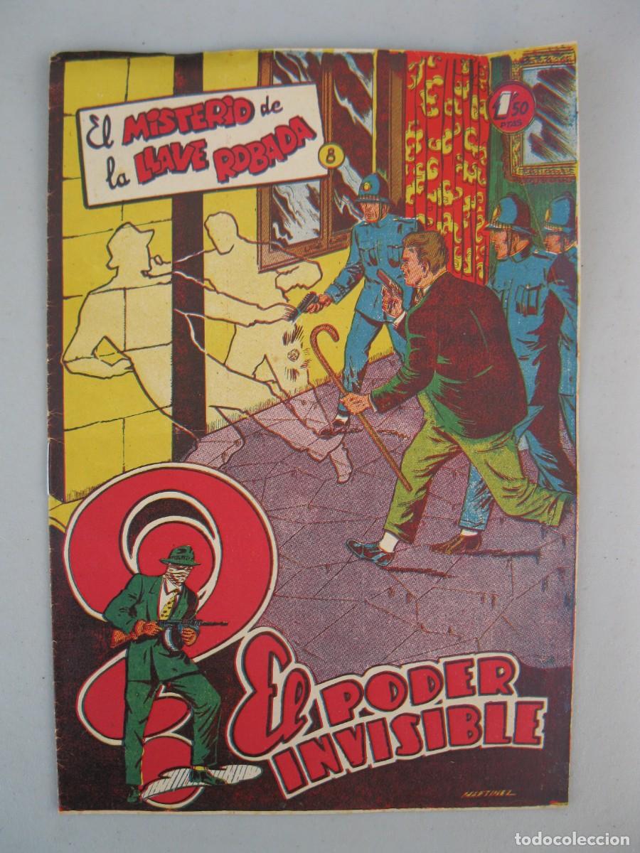 Tebeos: EL PODER INVISIBLE - N&ordm; 8 - EL MISTERIO DE LA LLAVE ROBADA - ORIGINAL - EXCLUSIVAS FERMA. - Foto 1
