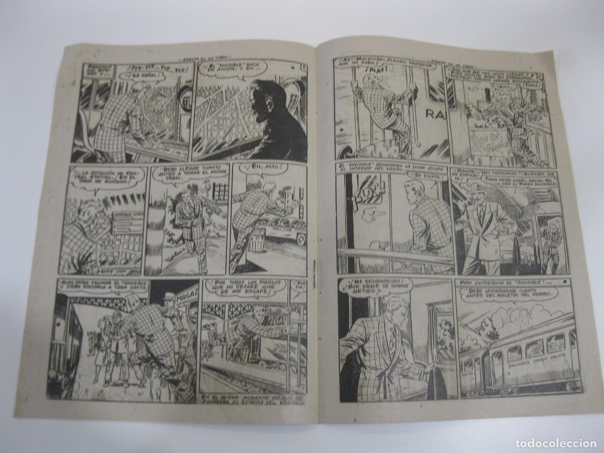 Tebeos: EL PODER INVISIBLE - N&ordm; 2 - ASALTO EN EL TREN - ORIGINAL - EXCLUSIVAS FERMA. - Foto 2
