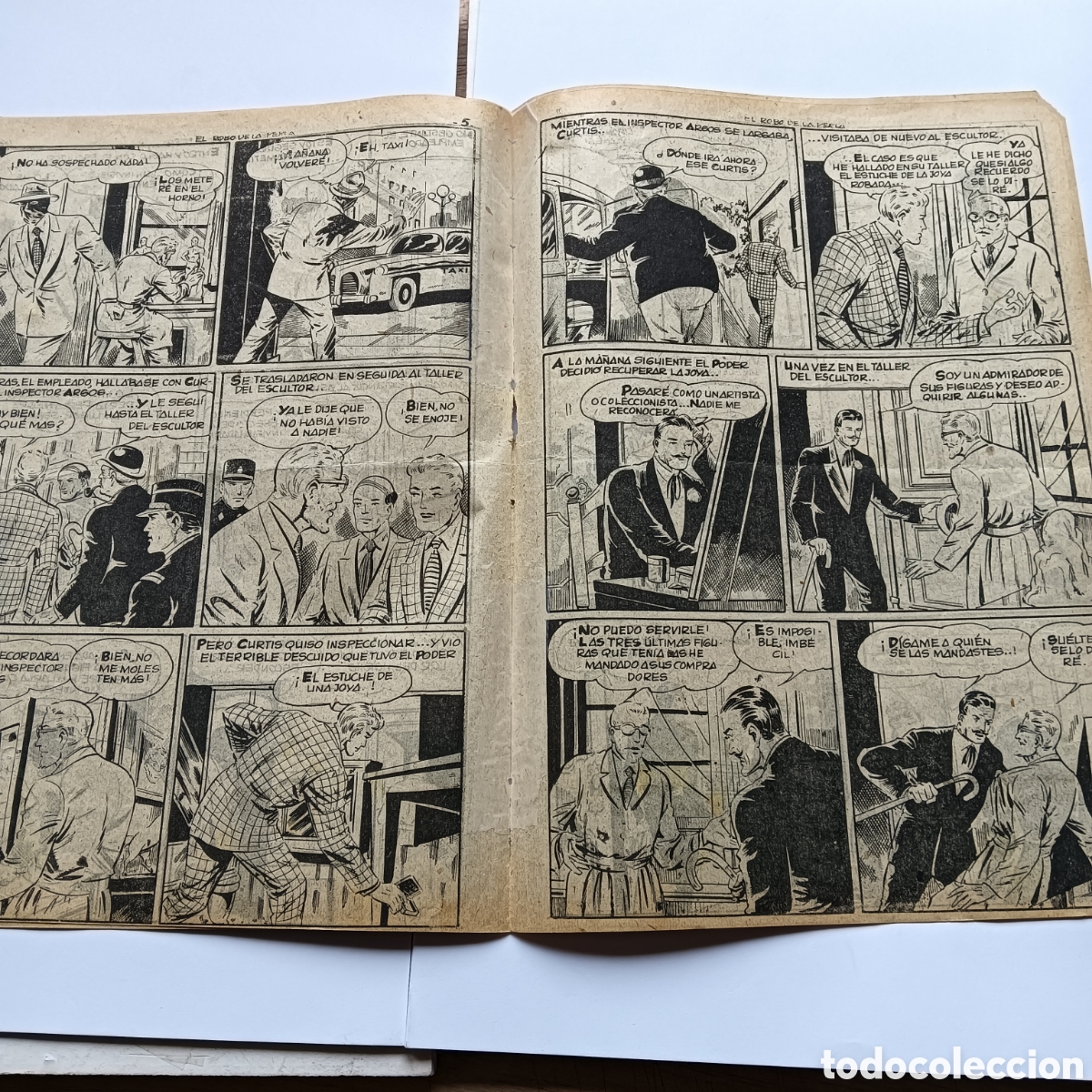 Tebeos: EL PODER INVISIBLE N&Uacute;M 18 EDITORIAL FERMA A&ntilde;o1957 - Foto 3