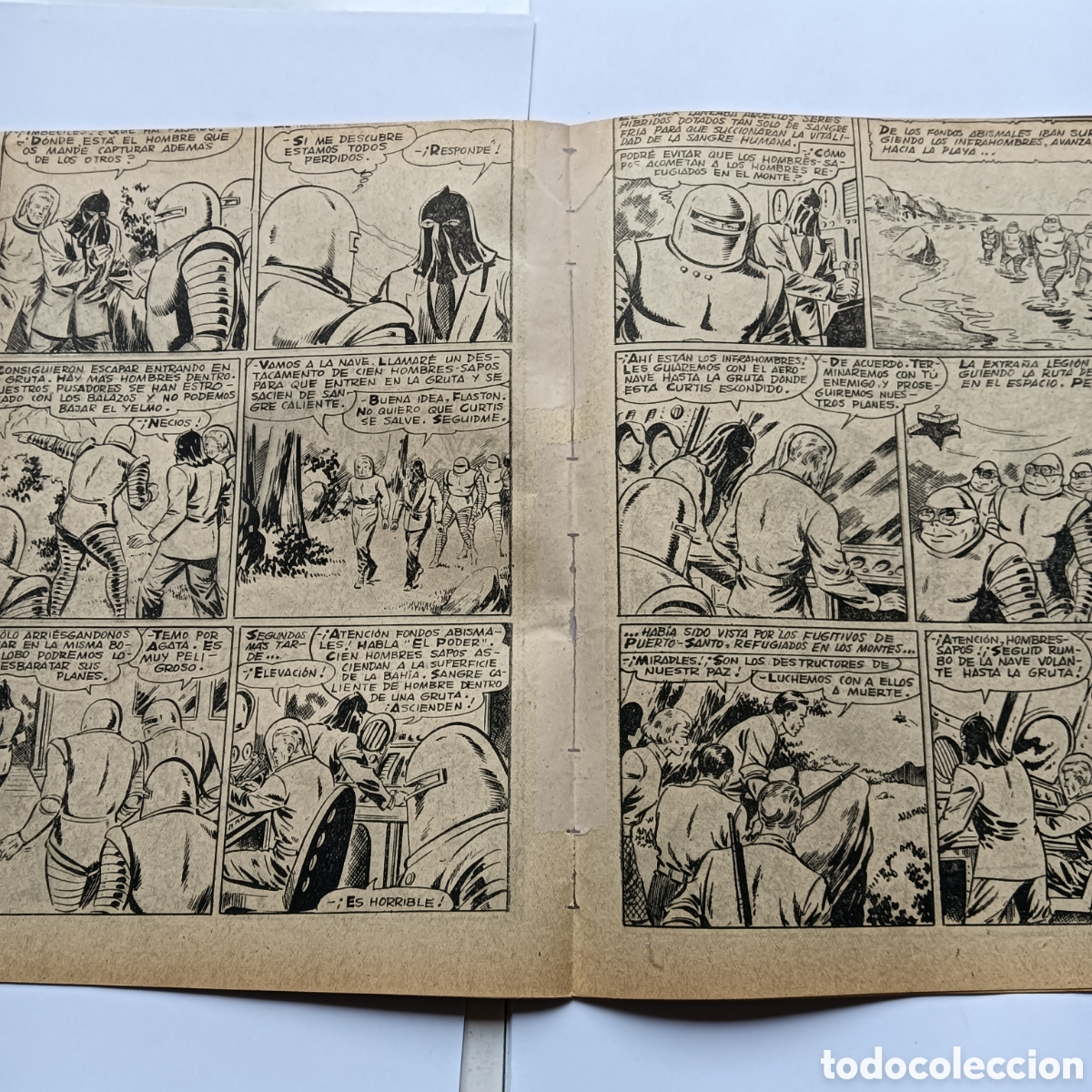 Tebeos: EL PODER INVISIBLE N&Uacute;M 25 EDITORIAL FERMA ORIGINAL A&Ntilde;O1957 - Foto 3