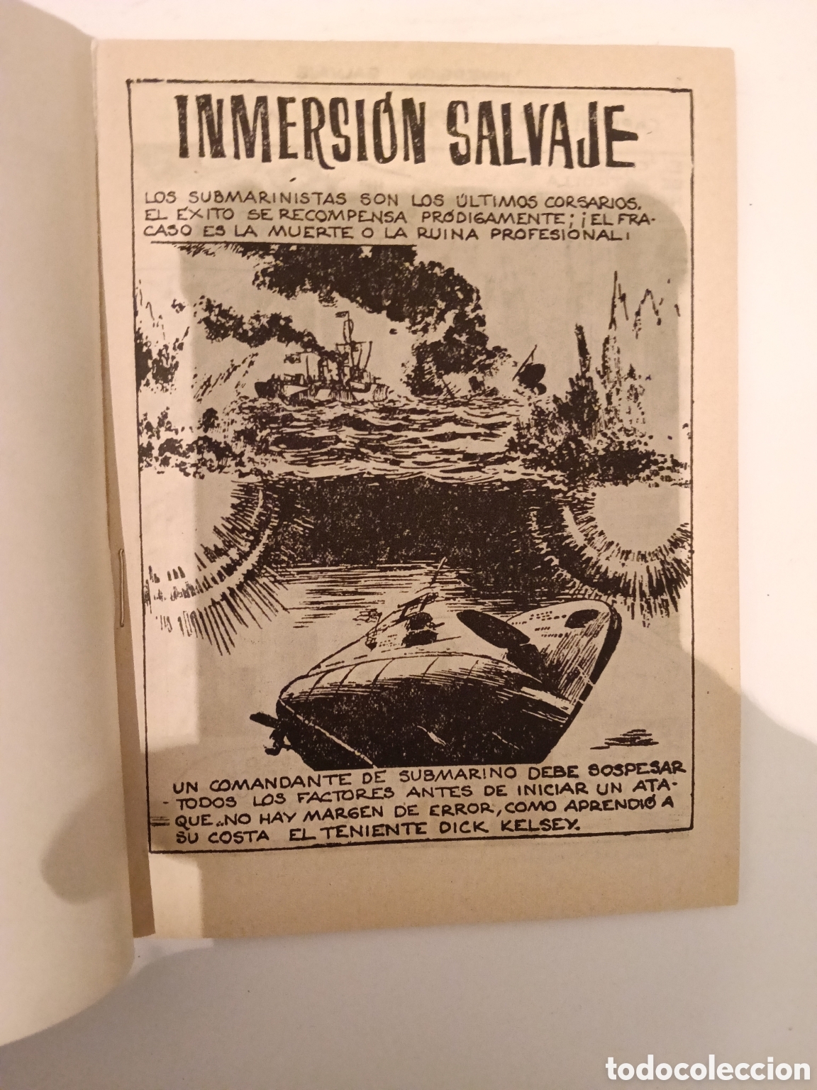 Tebeos: Inmersi&oacute;n salvaje. Editorial FERMA,1962. - Foto 4