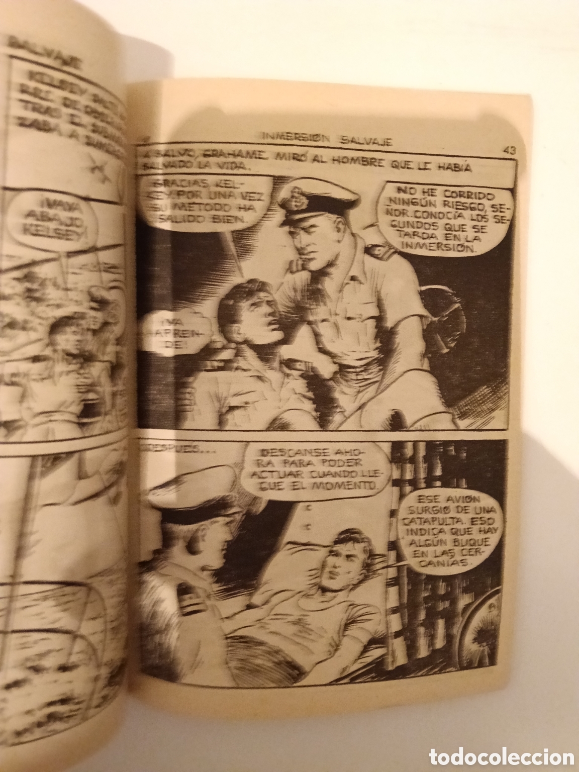 Tebeos: Inmersi&oacute;n salvaje. Editorial FERMA,1962. - Foto 6