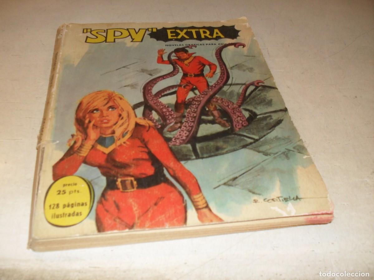Tebeos: SPY EXTRA N&ordm; 7,CON DAN FLAGG,DE 12.FERMA,1969 - Foto 1