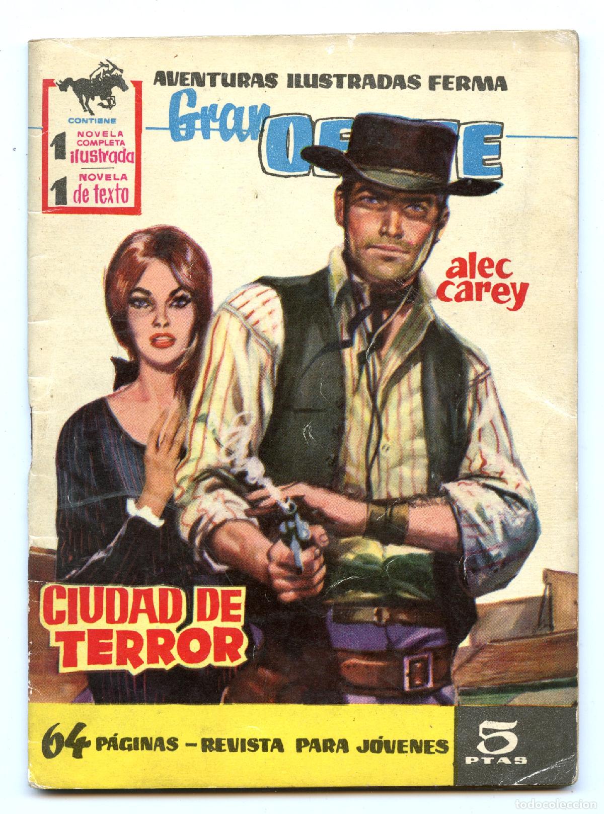 Tebeos: GRAN OESTE n.20 CIUDAD DE TERROR (Ferma, 1962) - Foto 1