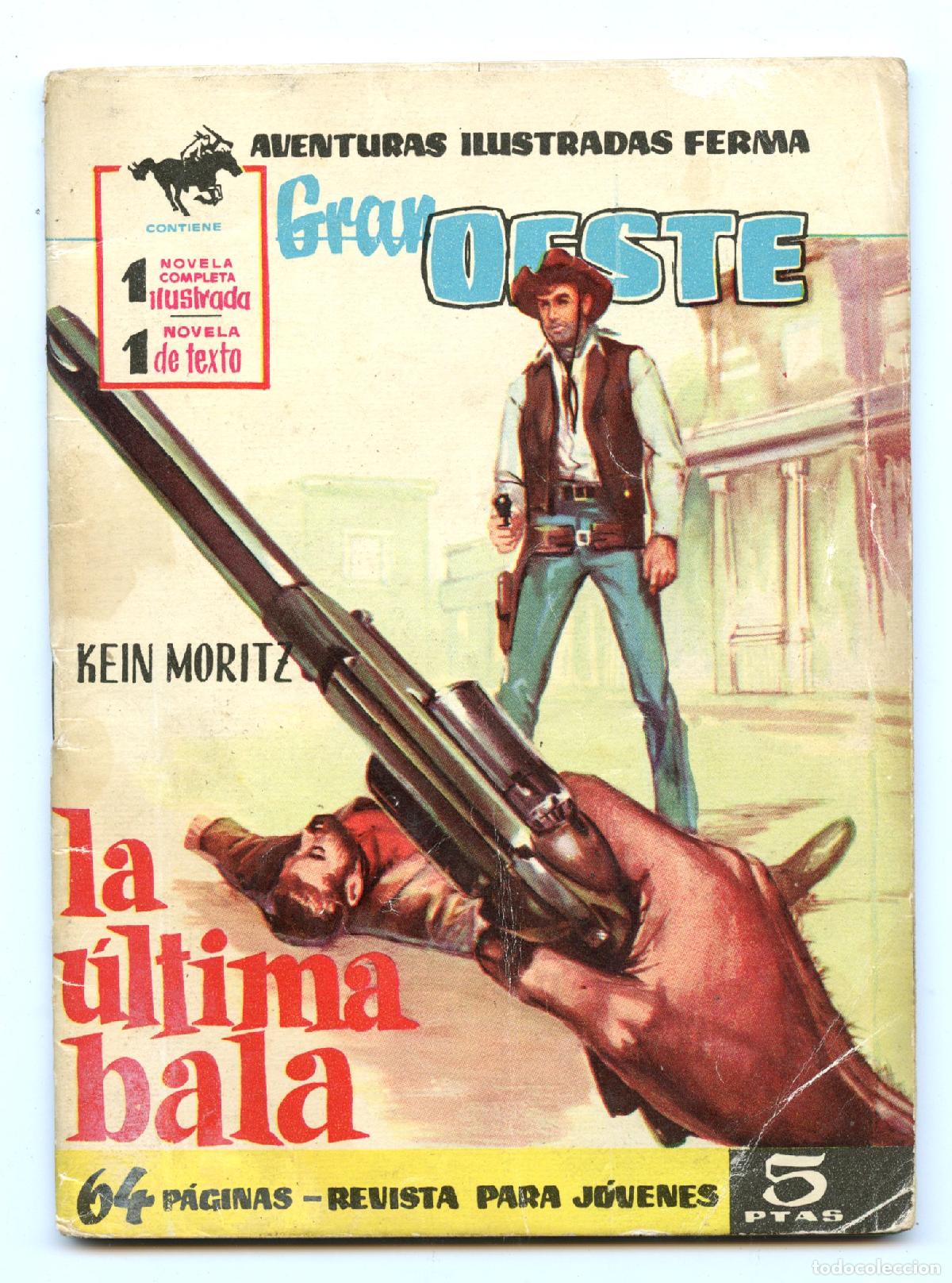Tebeos: GRAN OESTE n.7 LA &Uacute;LTIMA BALA (Ferma, 1962) - Foto 1