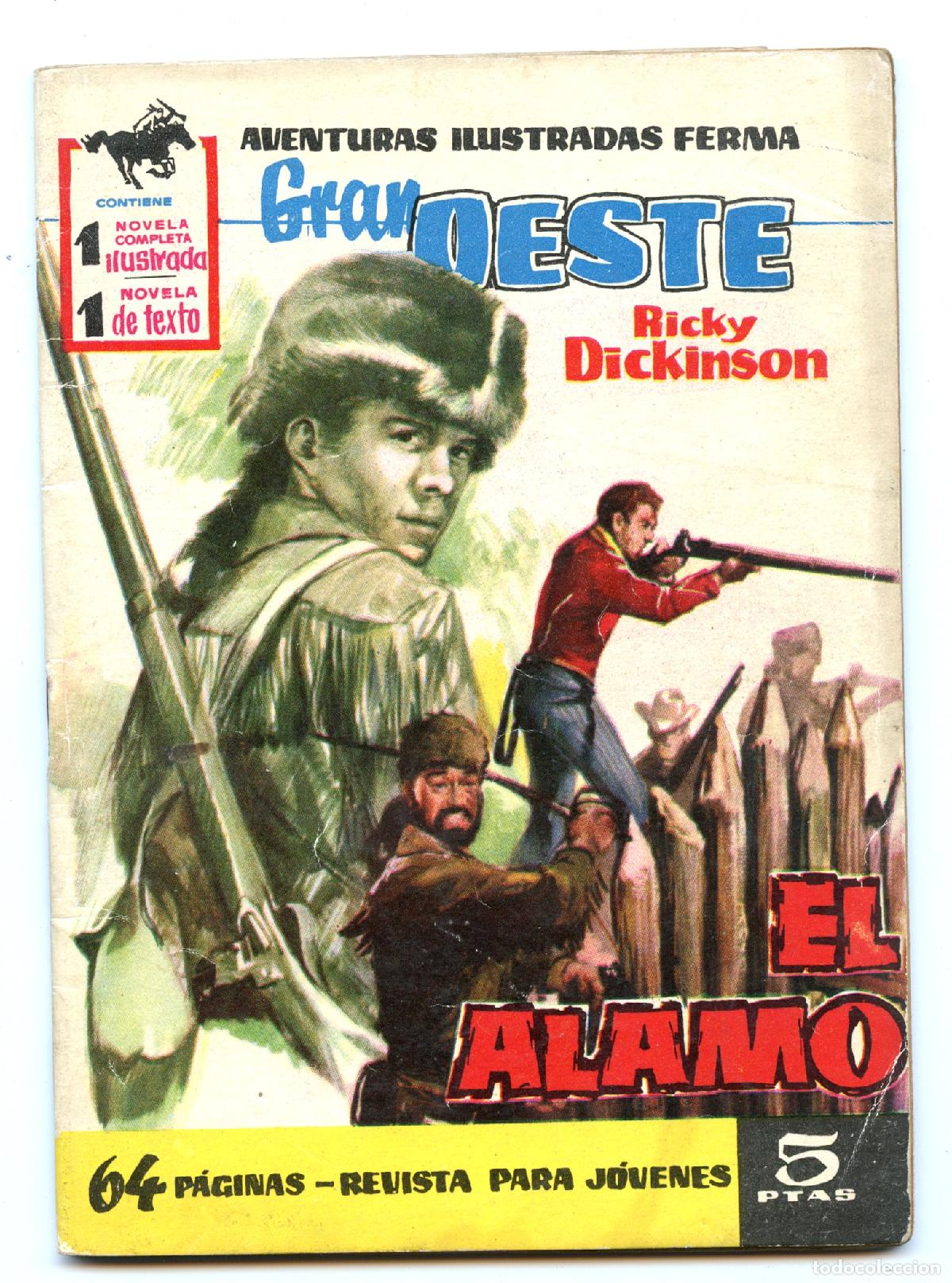 Tebeos: GRAN OESTE n.17 EL ALAMO (Ferma, 1962) - Foto 1