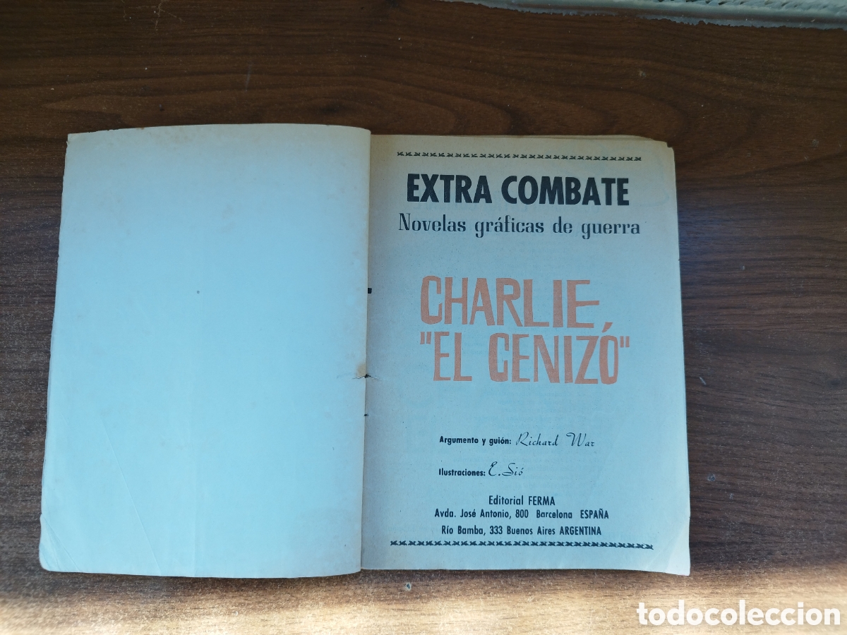 Tebeos: EXTRA COMBATE N&deg;35 CHARLIE EL CENIZO - Foto 4