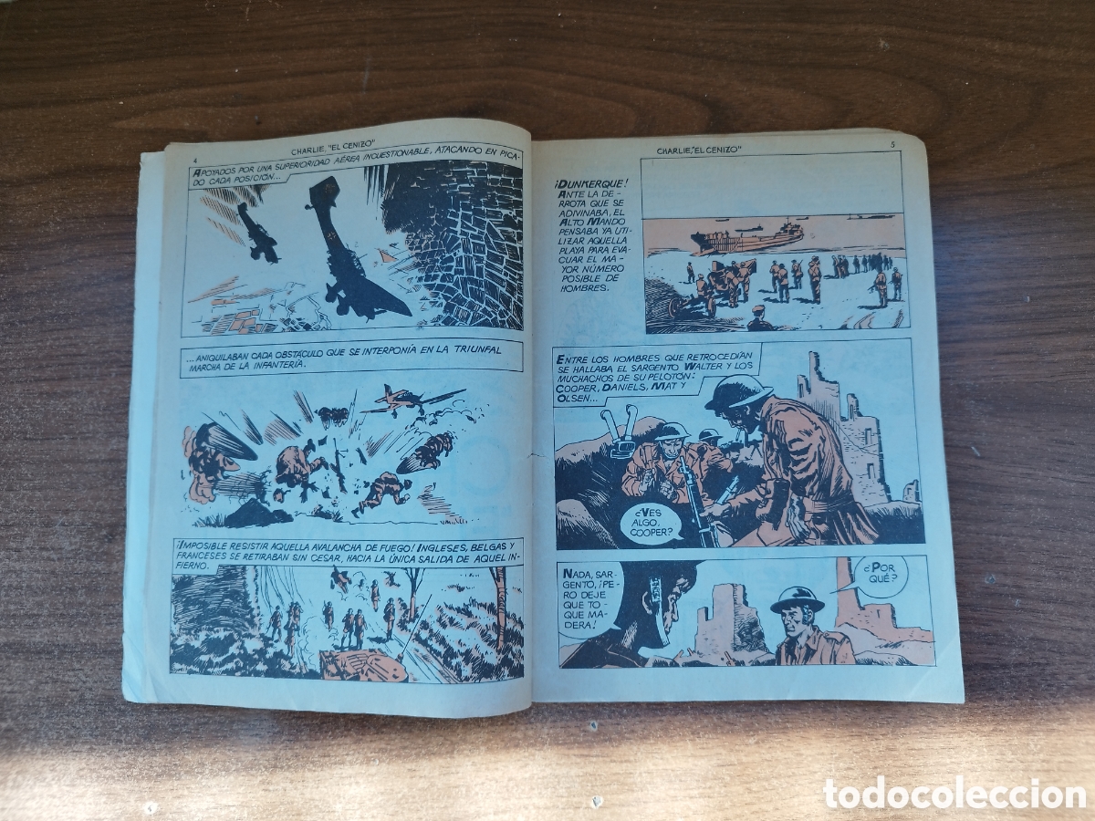 Tebeos: EXTRA COMBATE N&deg;35 CHARLIE EL CENIZO - Foto 5