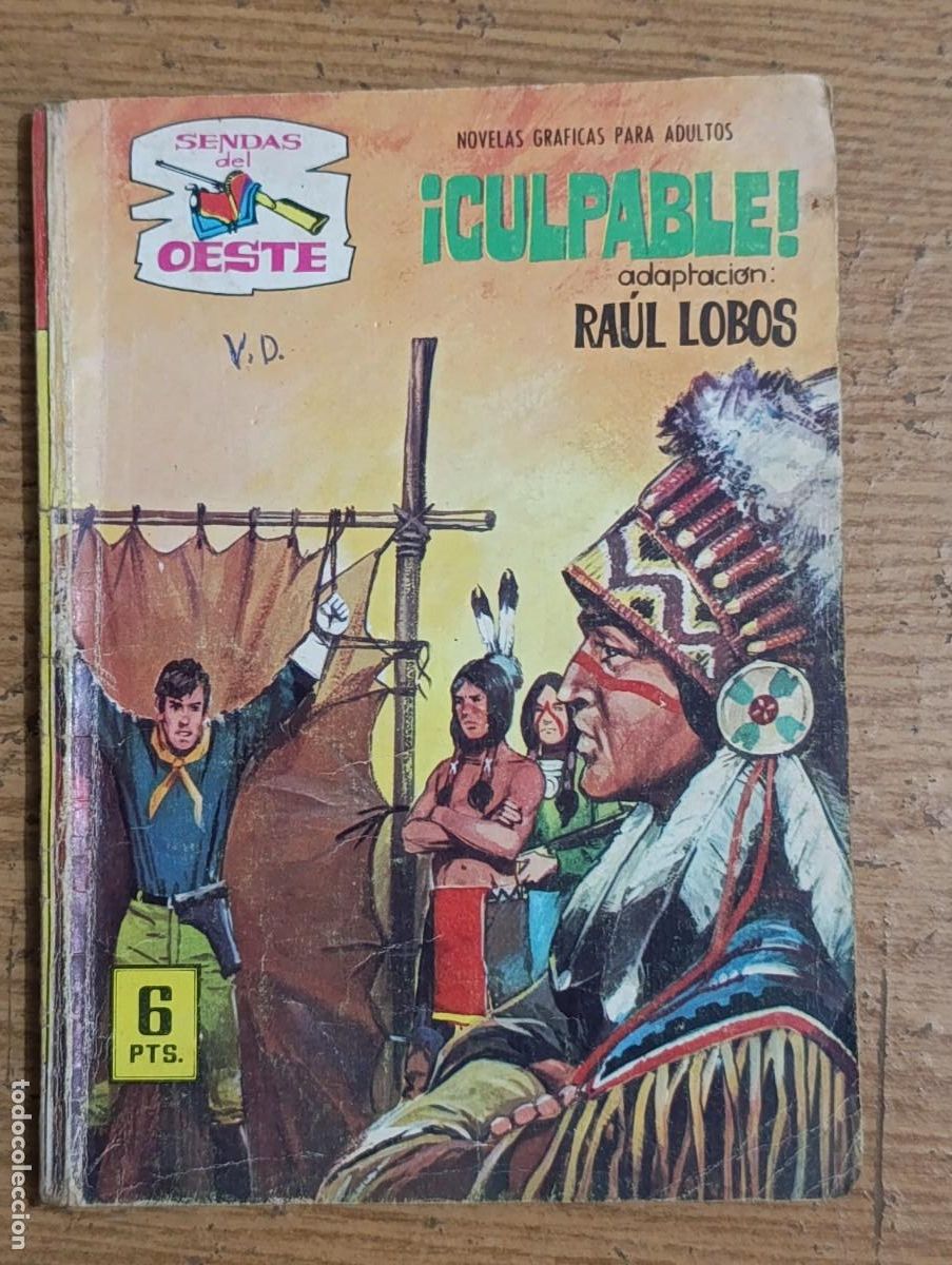 Tebeos: FERMA SENDAS DEL OESTE 257 CULPABLE - Foto 1