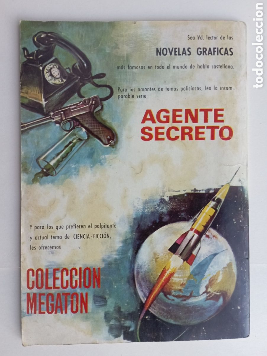 Tebeos: Megaton n&uacute;m 25 &uacute;ltimo de la colecci&oacute;n 1966 edi. FERMA - Foto 2