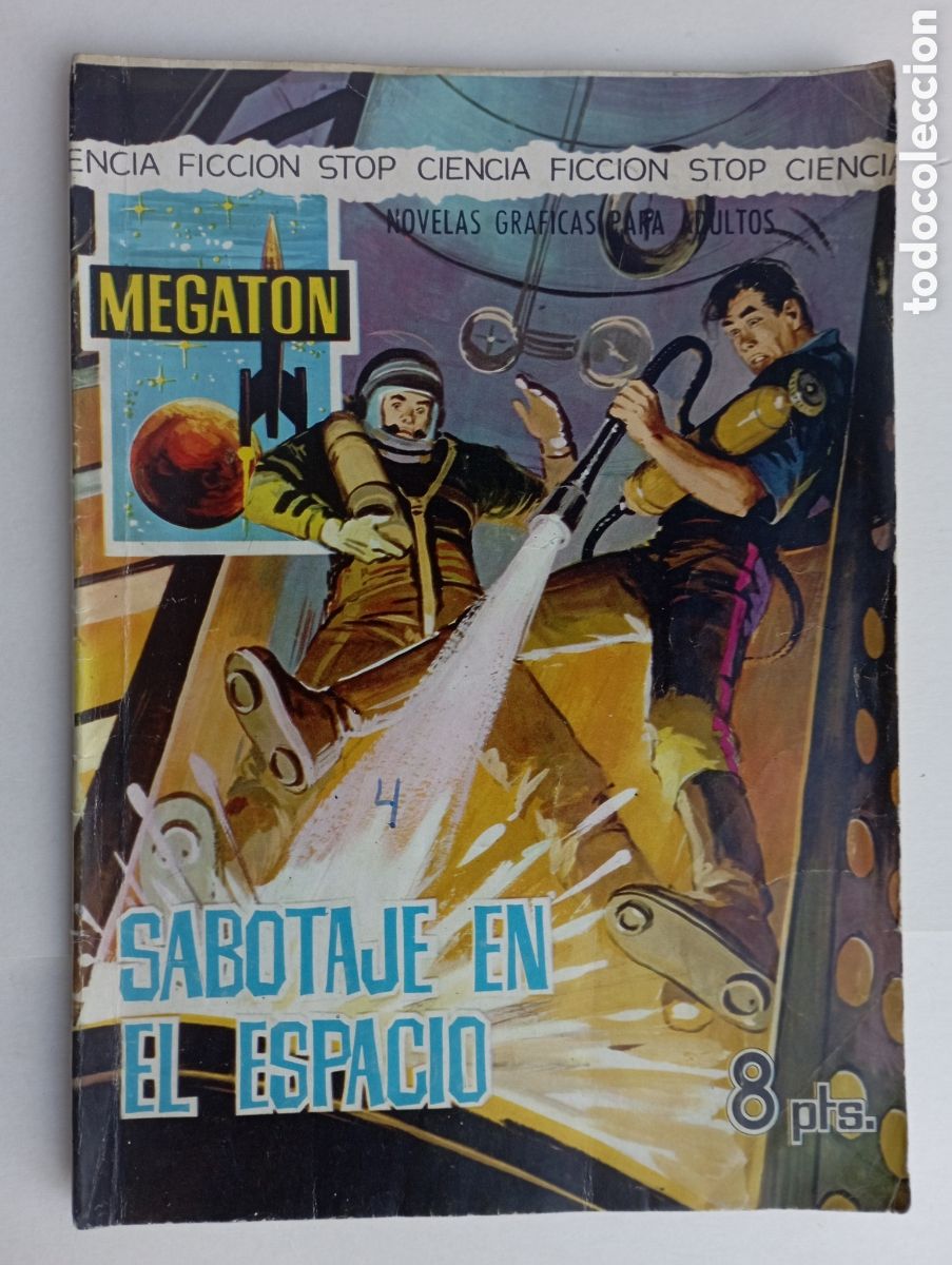 Tebeos: Megaton n&uacute;m 25 &uacute;ltimo de la colecci&oacute;n 1966 edi. FERMA - Foto 1