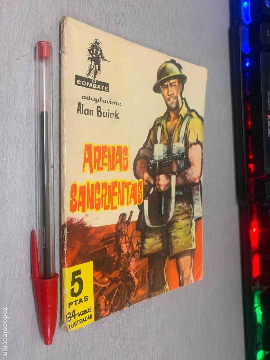Tebeos: COMBATE N&ordm; 67: ARENAS SANGRIENTAS / ALAN BUICK / FERMA
