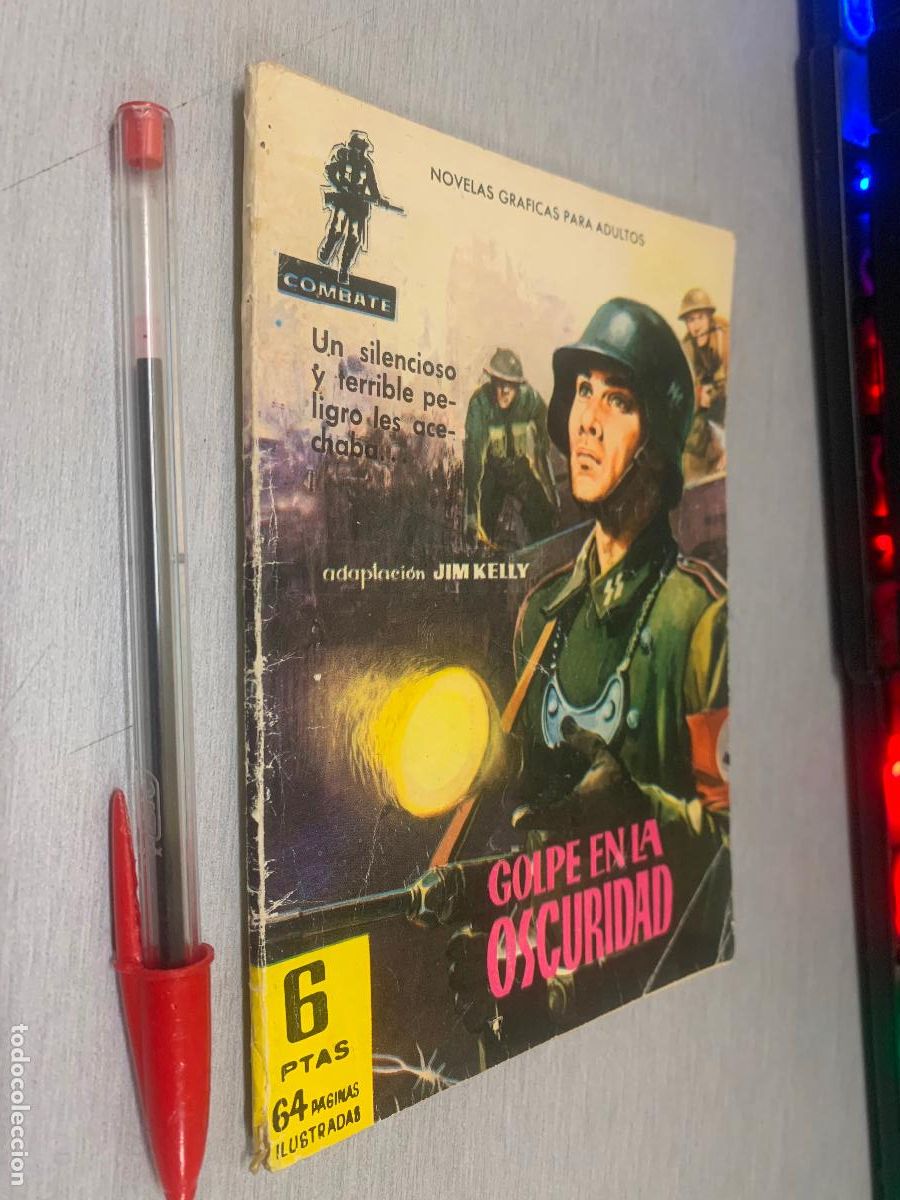 Livros de Banda Desenhada: COMBATE N&ordm; 78: GOLPE EN LA OSCURIDAD / JIM KELLY / FERMA