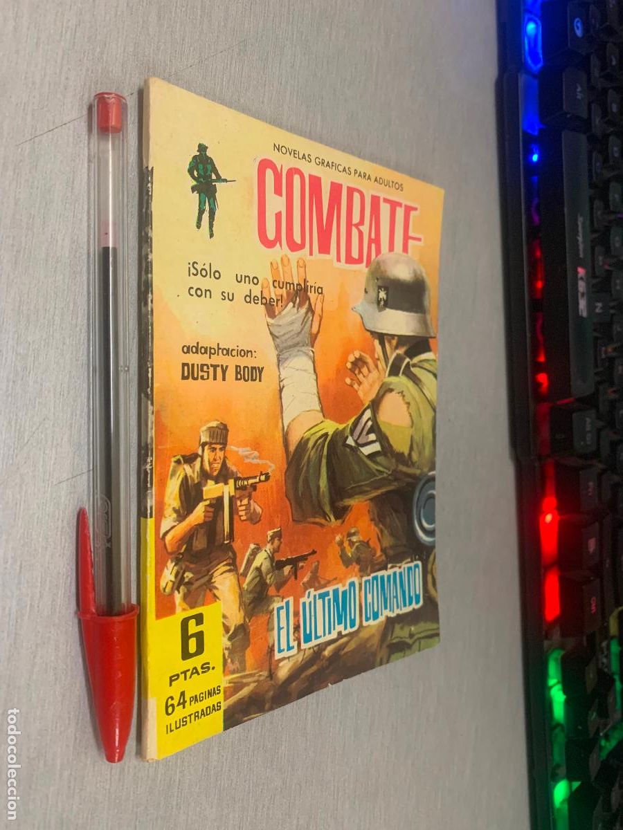 Livros de Banda Desenhada: COMBATE N&ordm; 100: EL &Uacute;LTIMO COMANDO / DUSTY BODY / FERMA