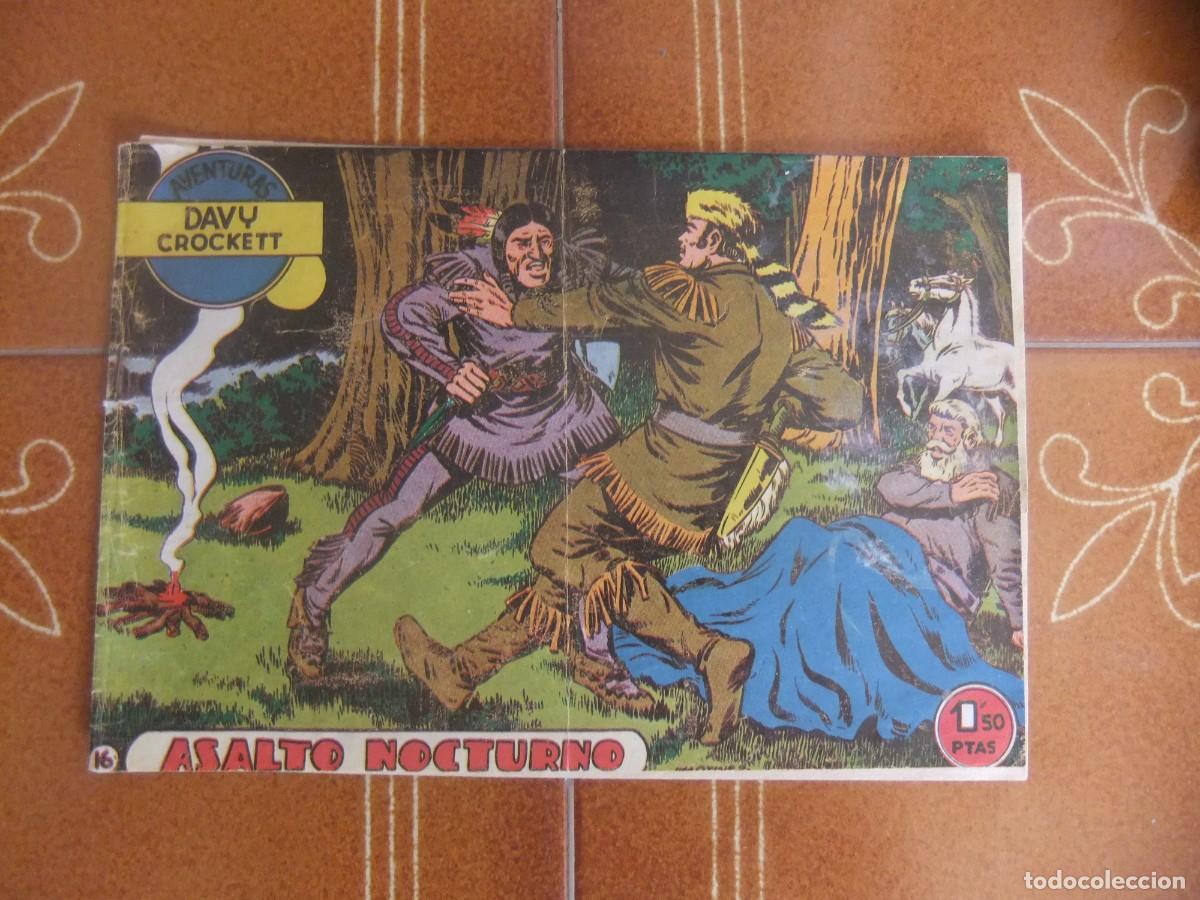 Tebeos: DAVY CROCKETT N&ordm; 16 ASALTO NOCTURNO FERMA
