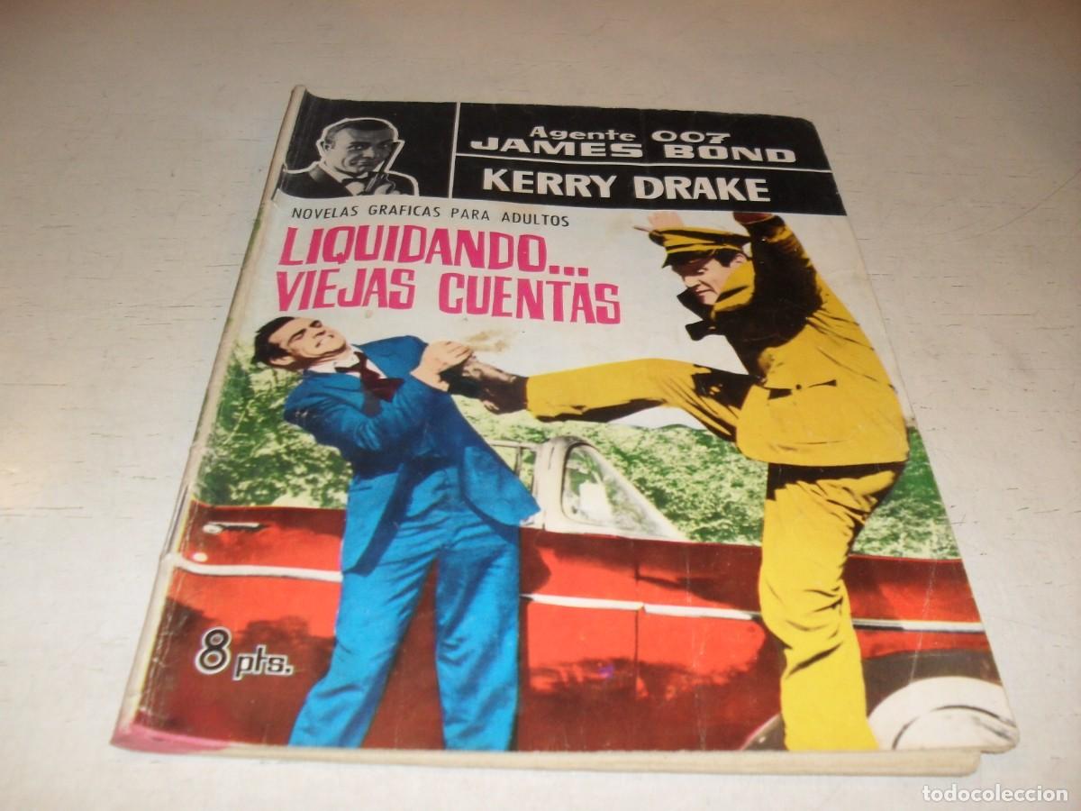 Tebeos: AGENTE 007 JAMES BOND N&ordm; 25LIQUIDANDO..VIEJAS CUENTAS,DE 34.EDITA FERMA,1965