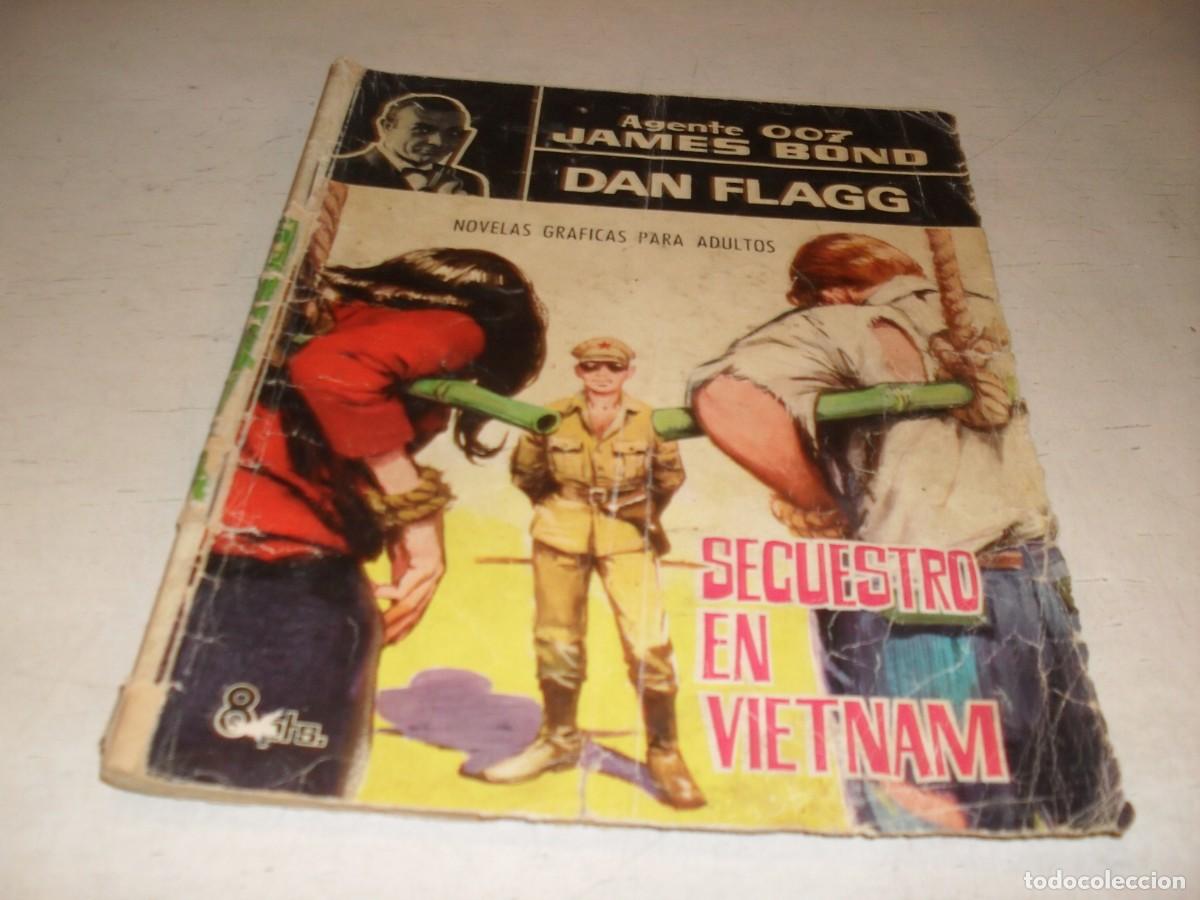 Tebeos: AGENTE 007 JAMES BOND N&ordm; 20,SECUESTRO EN VIETNAM,DE 34.EDITA FERMA,1965