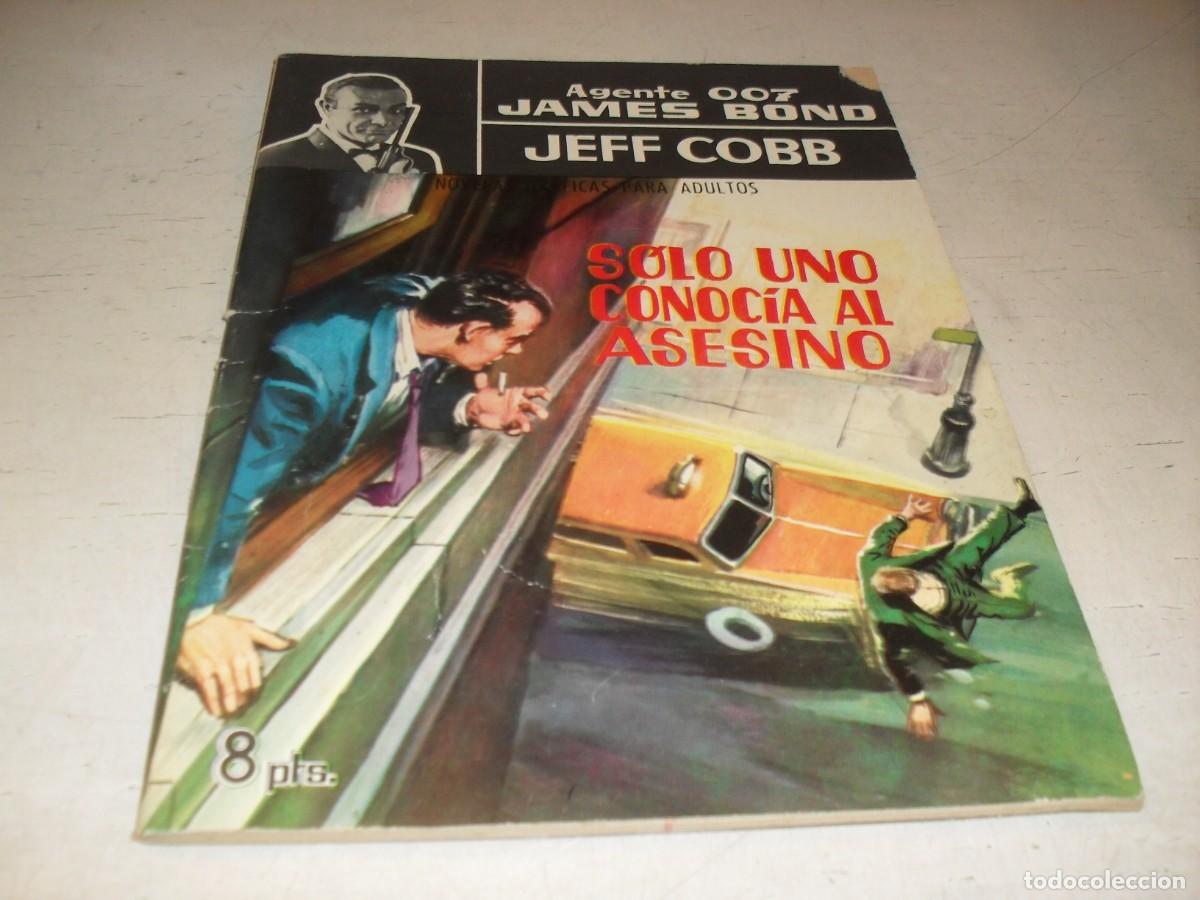 Tebeos: AGENTE 007 JAMES BOND N&ordm; 12,SOLO UNO CONOCIA AL ASESINO,DE 34.EDITA FERMA,1965