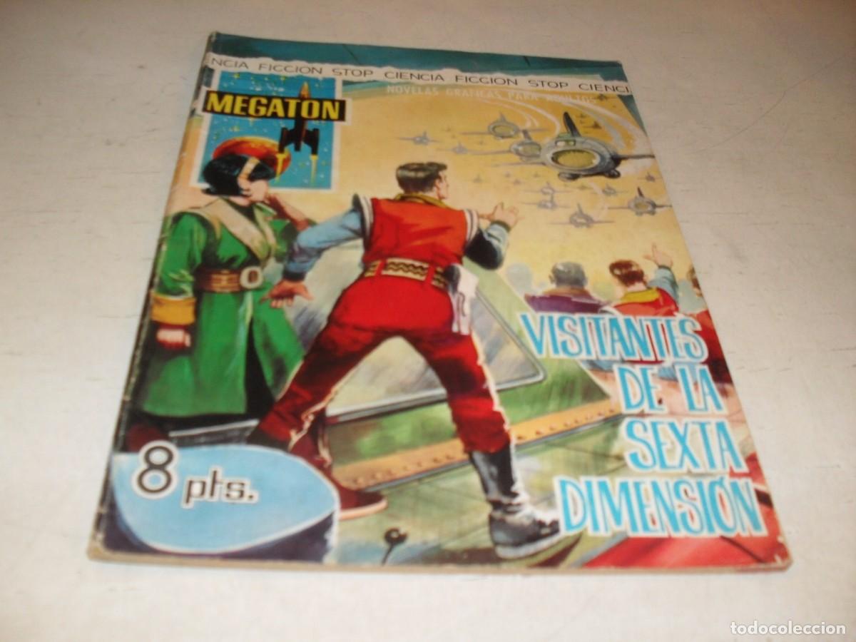 Comics: MEGATON N&ordm; 18,DE 25,VISITANTES DE LA SEXTA DIMENSION,DE 25.EDITA FERMA,1966.TEBEO DIFICIL