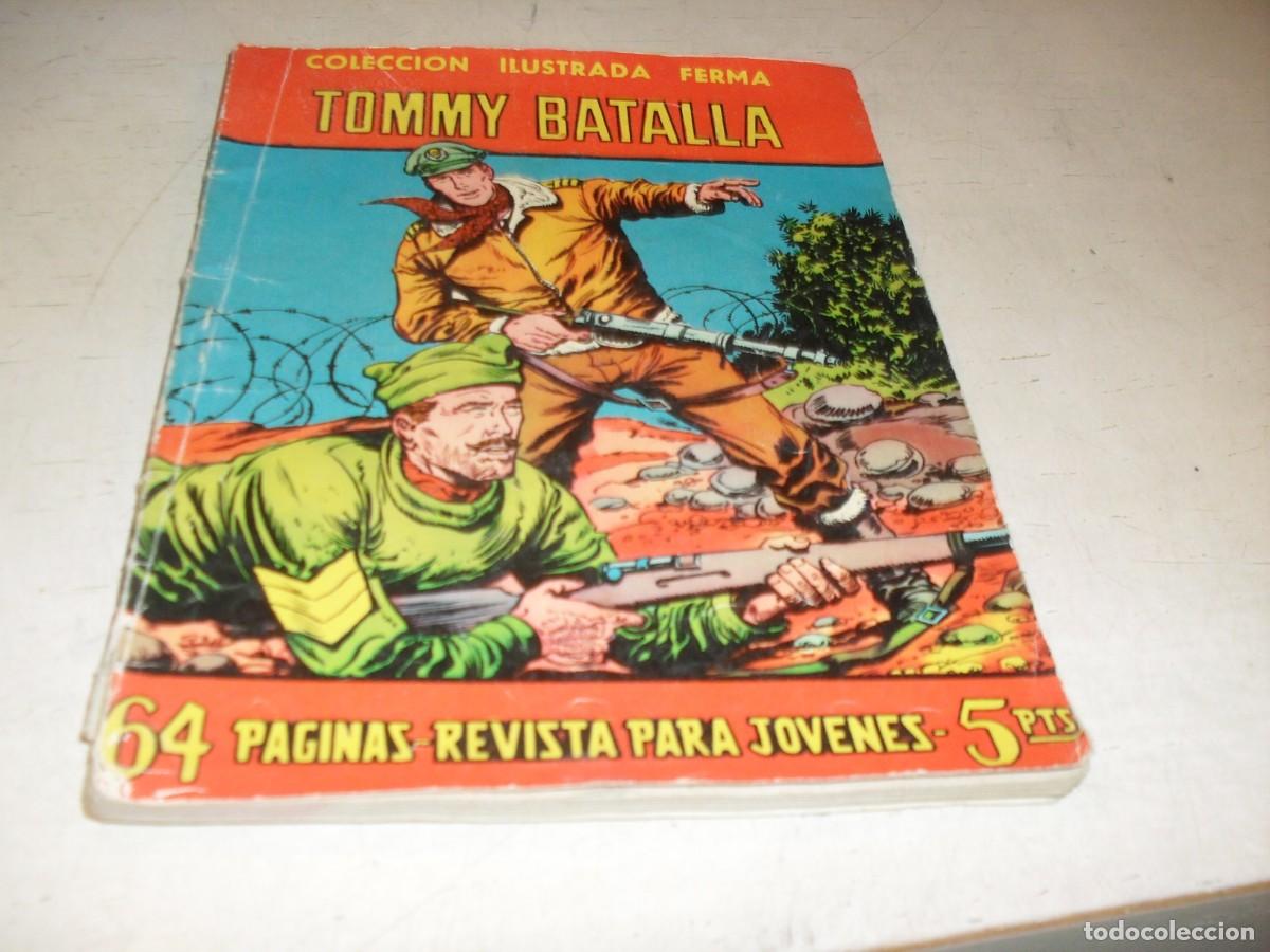 Tebeos: AVENTURAS ILUSTRADAS FERMA N&ordm; 64,TOMMY BATALLA,DE 88,FERMA,1958