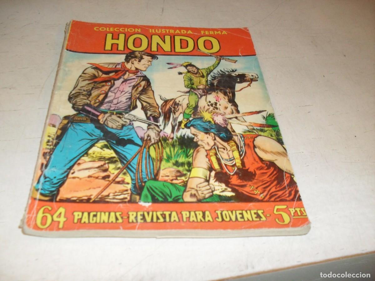 Tebeos: AVENTURAS ILUSTRADAS FERMA N&ordm; 47,HONDO,DE 88,FERMA,1958