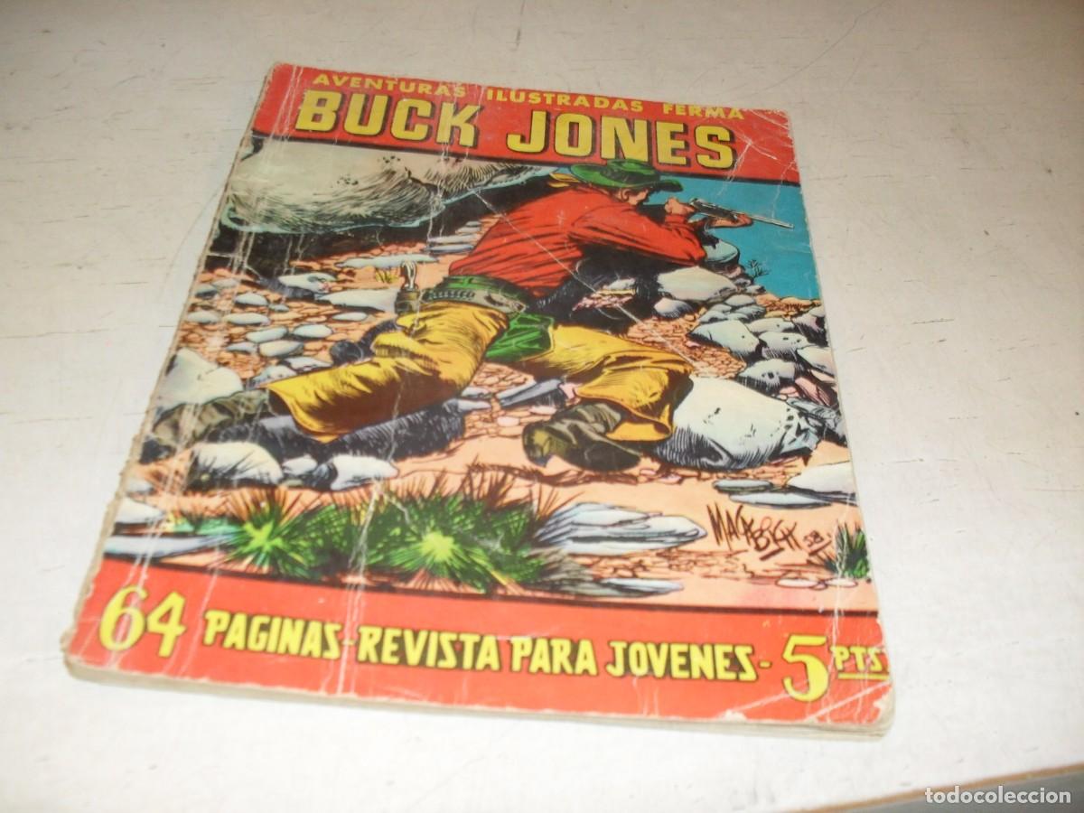 Tebeos: AVENTURAS ILUSTRADAS FERMA N&ordm; 37,BUCK JONES,DE 88,FERMA,1958