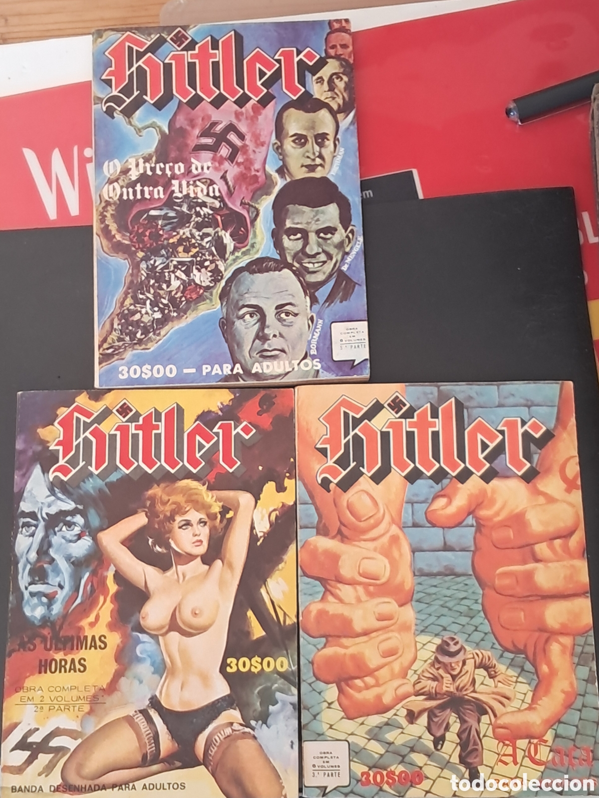 Comics: Lote de 3 livros banda desenhada