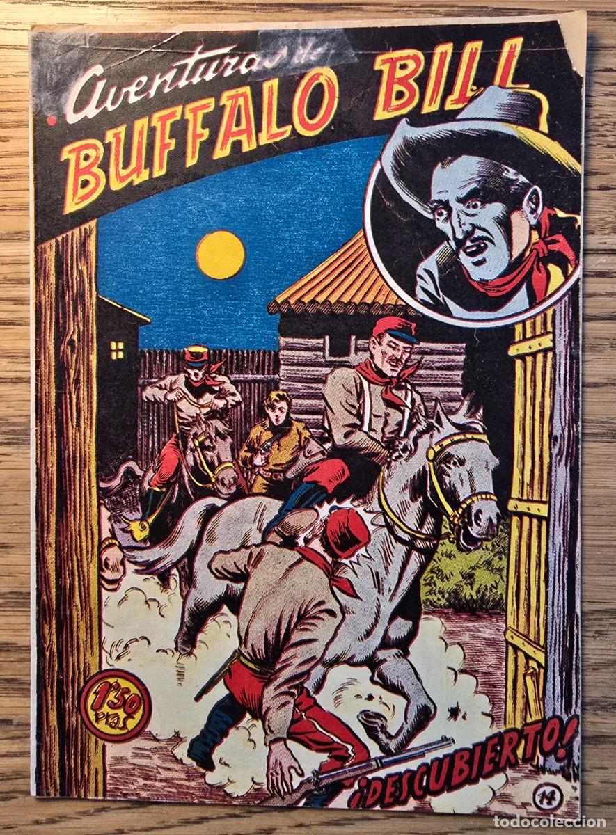 Tebeos: BUFFALO BILL n&ordm; 14 Descubierto (Ed. FERMA) - Foto 1