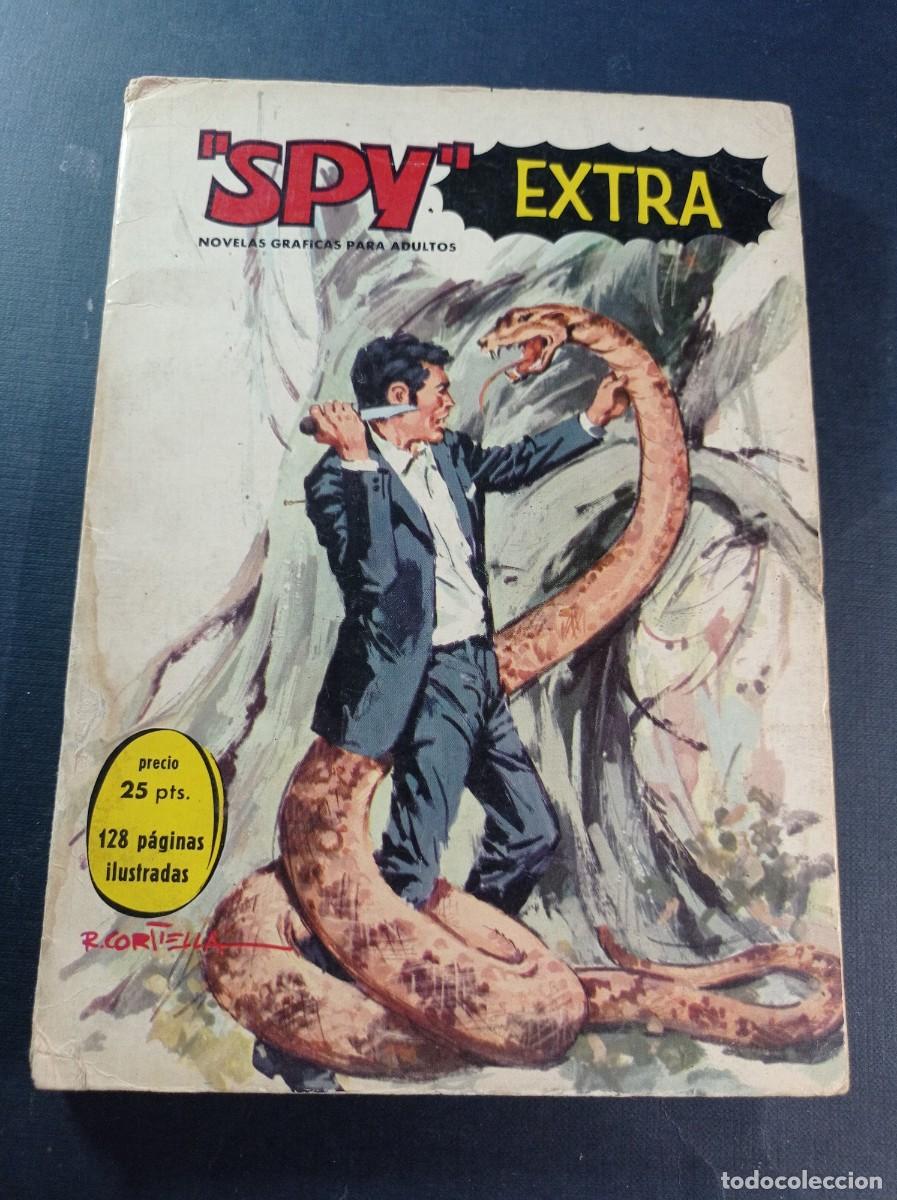 Tebeos: SPY EXTRA N&ordm; 4. EDITORIAL FERMA, 1969. 3 HISTORIETAS COMPLETAS, INTRIGA, B&Eacute;LICO, CIENCIA FICCI&Oacute;N +++