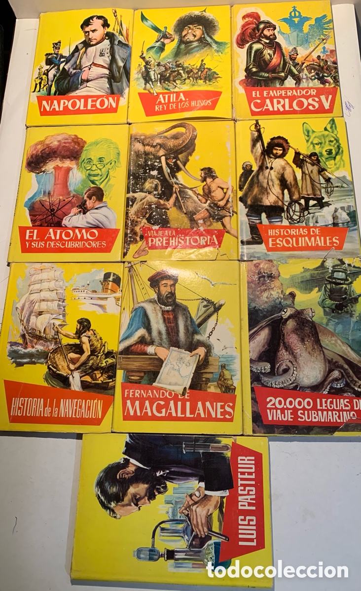 BDs: Coleccion Juvenil N&ordm;8 El Emperador Carlos V Tapa Dura Ferma 1965