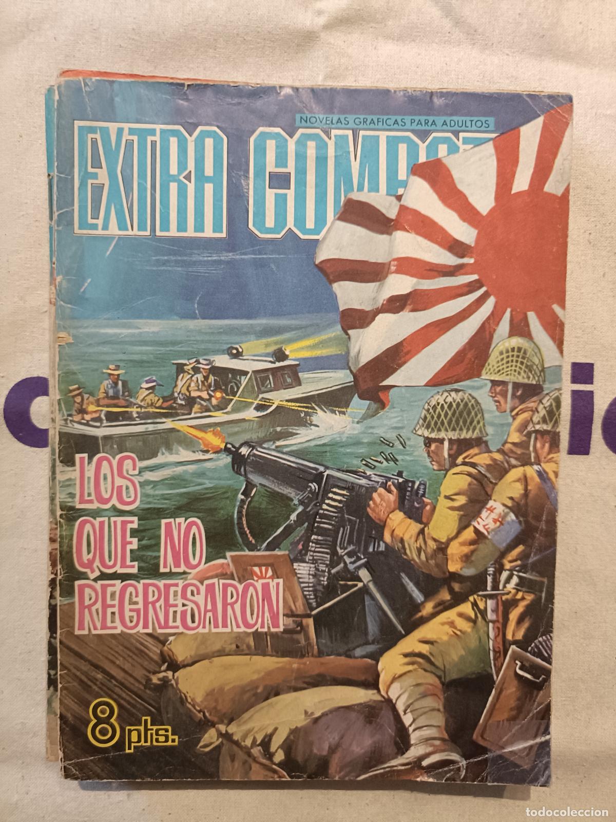 Tebeos: Extra Combate - Los que no regresaron, n&ordm; 55 - Ed. Ferma 1965