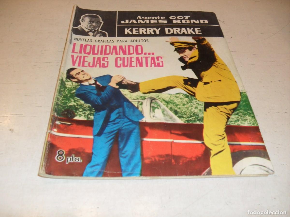 Tebeos: AGENTE OO7 JAMES BOND N&ordm; 25,DE 34,LIQUIDANDO VIEJAS DEUDAS,FERMA,1965