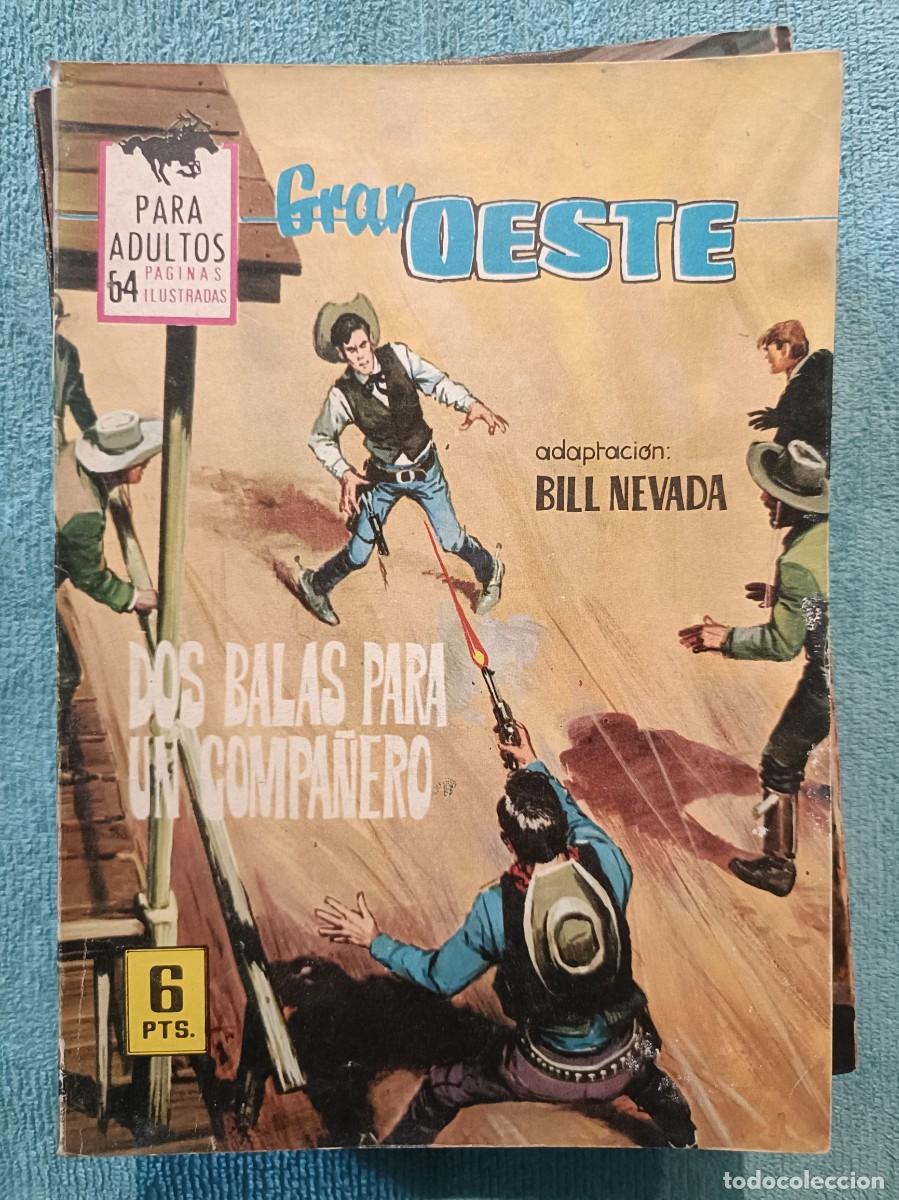 Tebeos: Gran Oeste, n&ordm; 330 - Dos balas para un compa&ntilde;ero (Bill Nevada) - Ilustrada Ferma